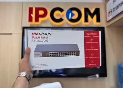 Коммутатор Swich Hikvision Gigabit DS-3E0524R-O