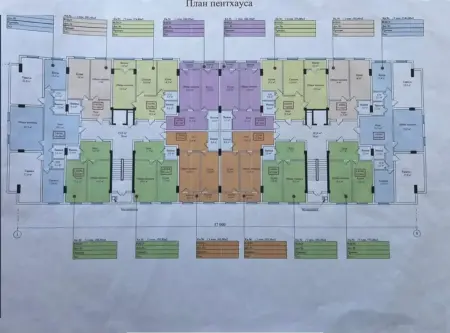 1-комн. квартира, 9 этаж, 53 м², 13 мкр — миниатюра 3