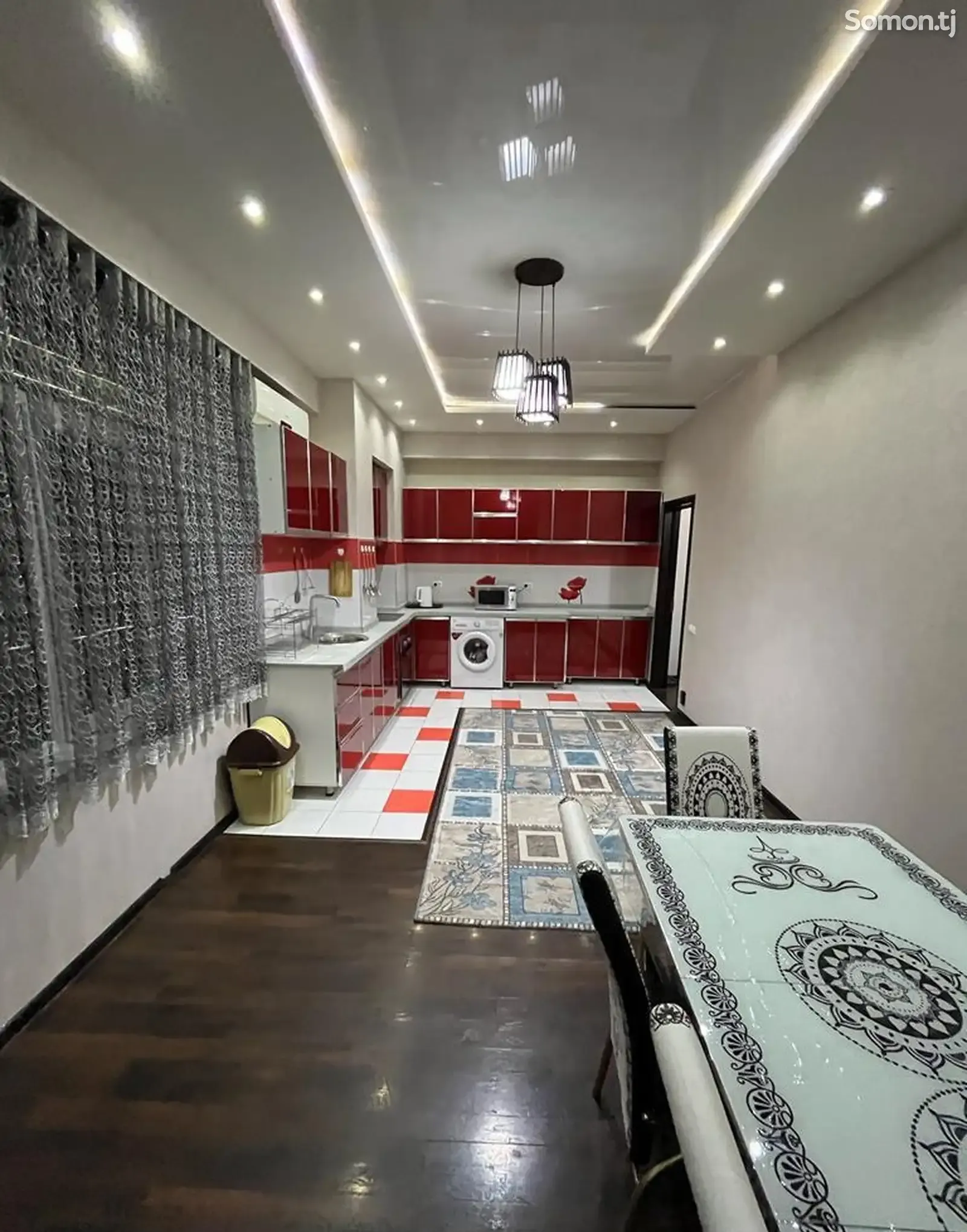 3-комн. квартира, 11 этаж, И. Сомони