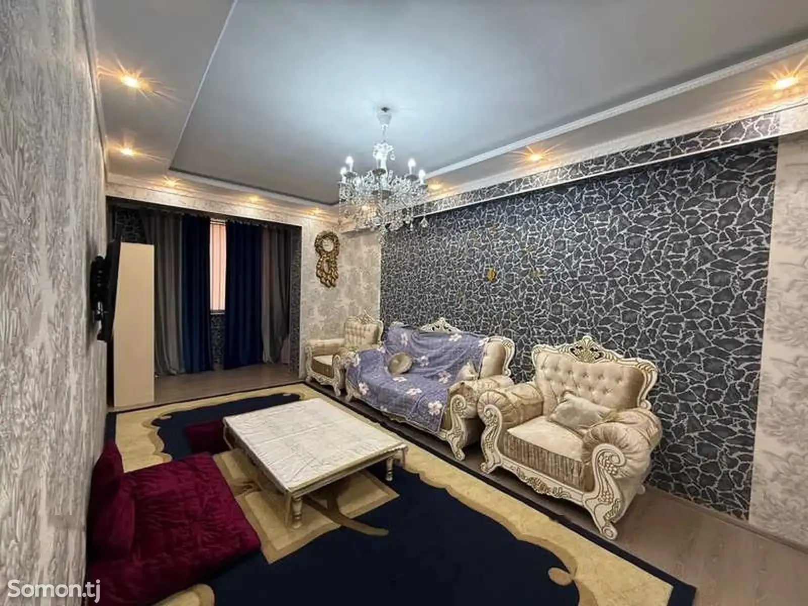 1-комн. квартира, 12 этаж, 60 м², Текстиль