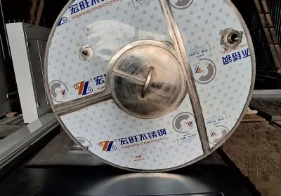 Бочка из нержавеющей стали 6500л.