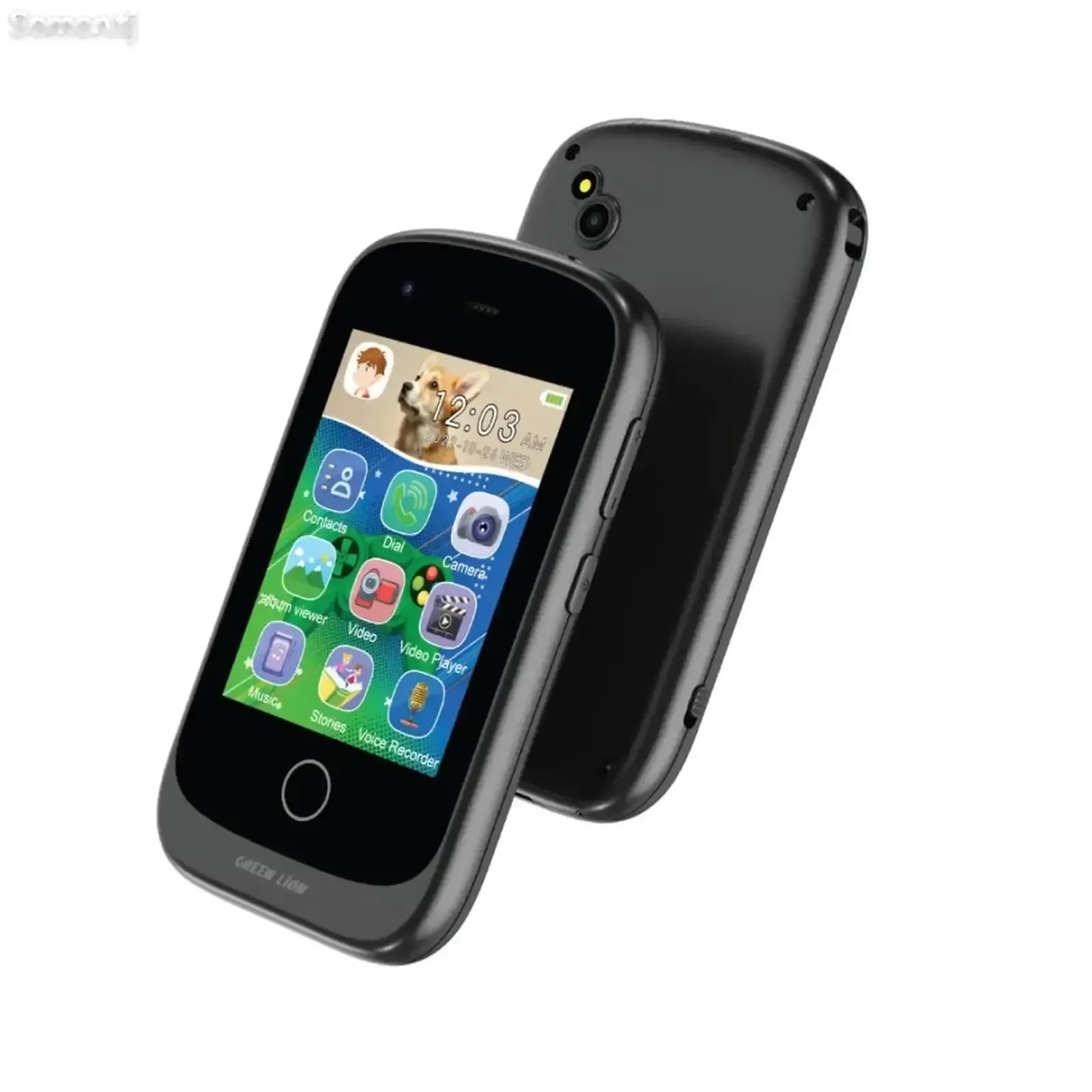 Детский смартфон Green Lion Kids Smartphone Small Phone Big Fun черный
