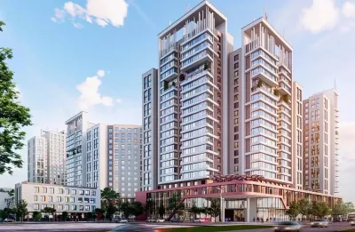 1-комн. квартира, 14 этаж, 56 м², Поворот аэропорта