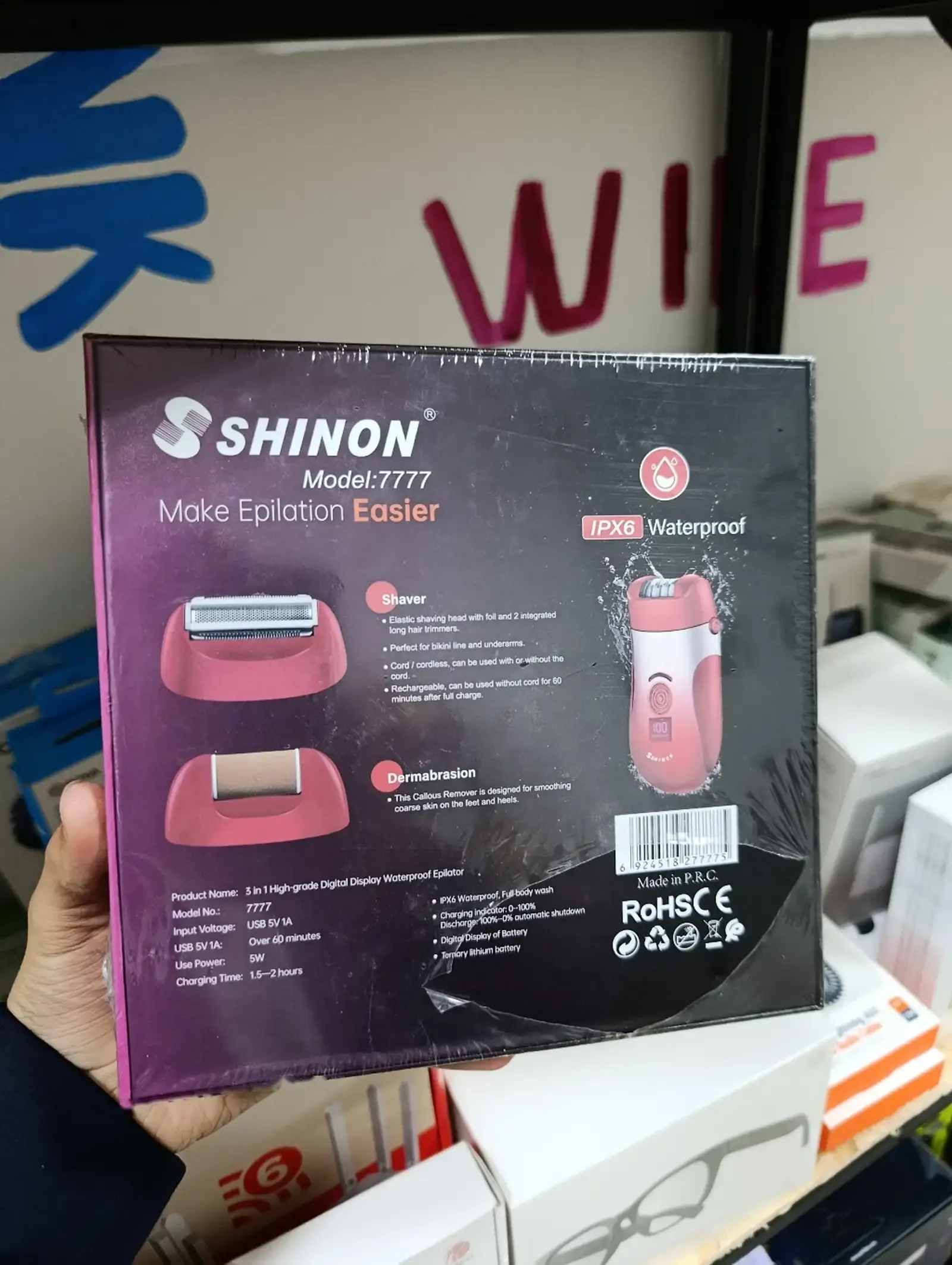 Эпилятор Shinon