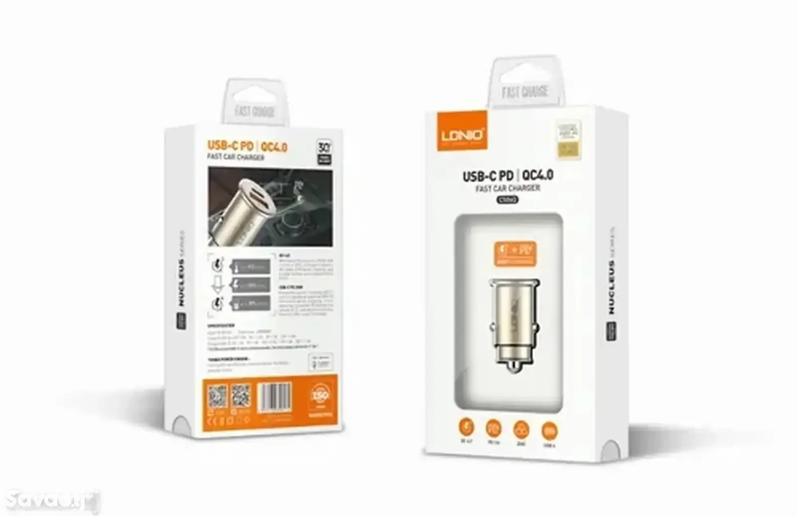 Автомобильное зарядное устройство Ldnio C506Q