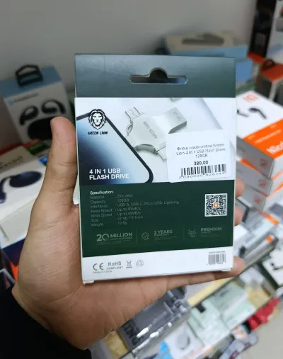 Флеш накопителя Green Lion 4 in 1 USB Flash Drive 128GB