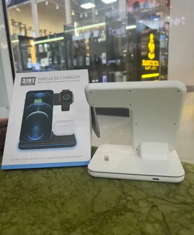 Беспроводная зарядка Wireless Charger 3in1