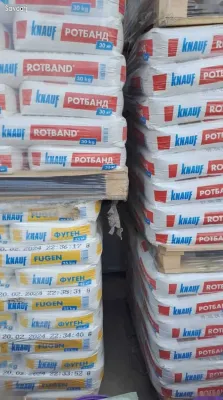 Штукатурка Ротбанд Knauf