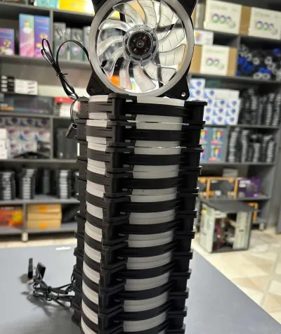 Кулер RGB 12см