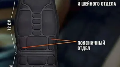 Массажная накидка на сиденья