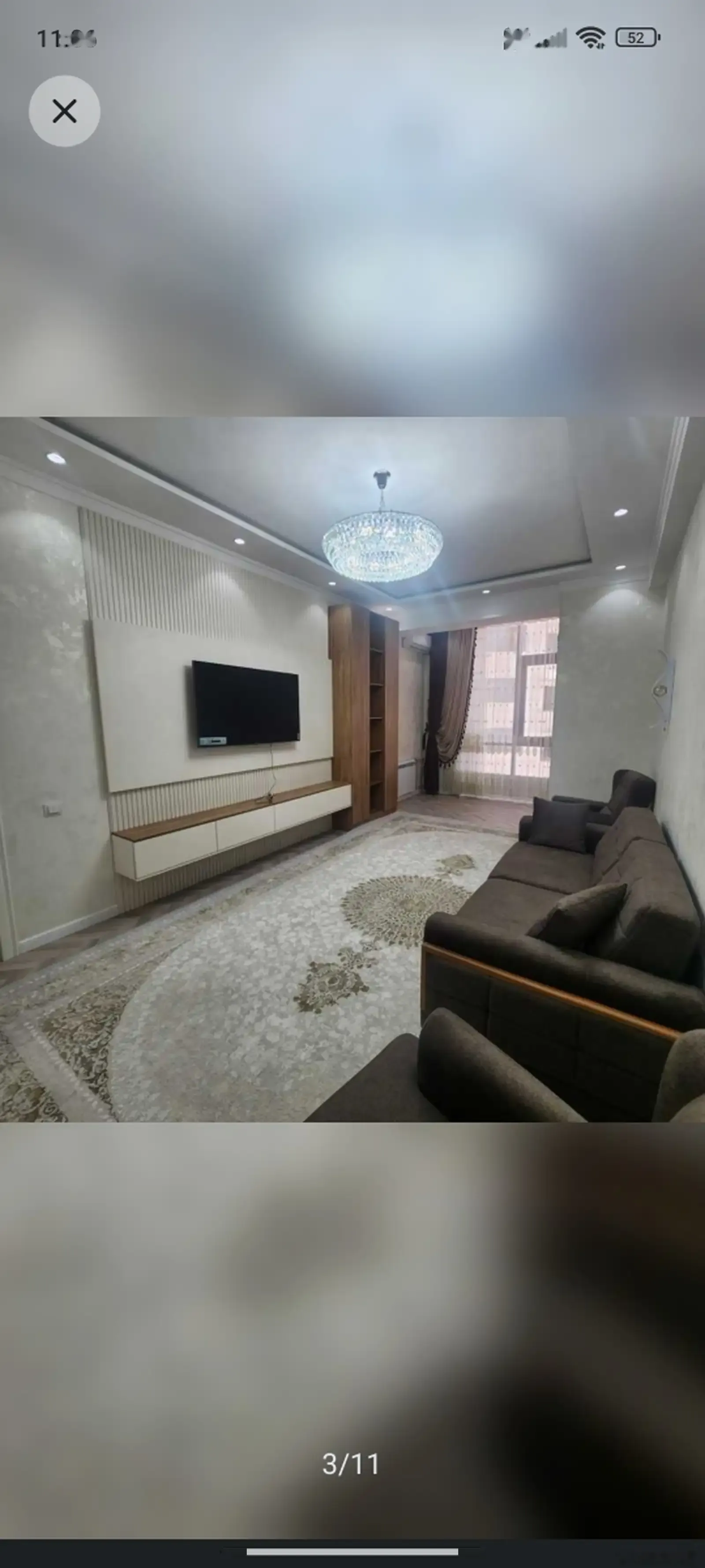 2-комн. квартира, 5 этаж, 76м², Сомони