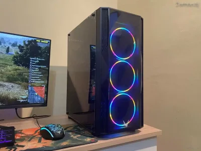 Игровой компьютер core i5 12400F/GTX 1660 Super/RAM 16GB DDR 4/256GB NVME/1TB HD