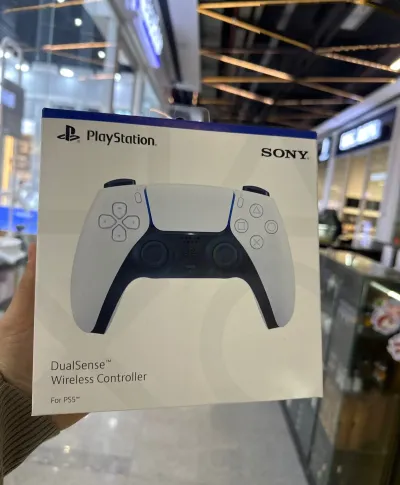 Геймпад PlayStation 5 Dual Sense Wireless Controller White Bluetooth белый