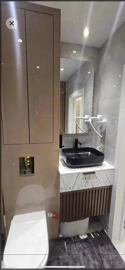 2-комн. квартира, 4 этаж, 63м², Сомони Ашан Зеленый бозор