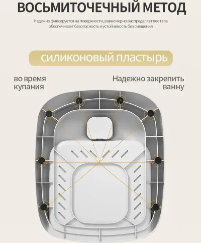Ванночка для купания с опорой