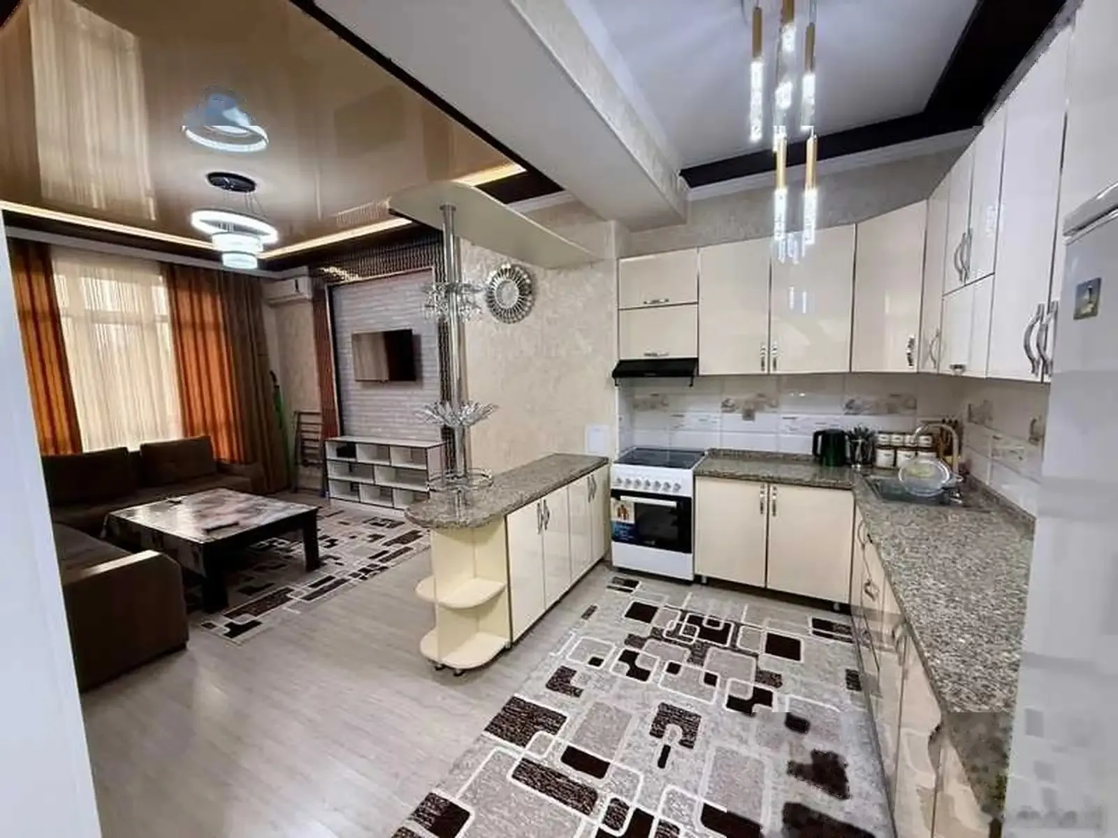 1-комн. квартира, 10 этаж, 50 м², Садбарг доми Гелос