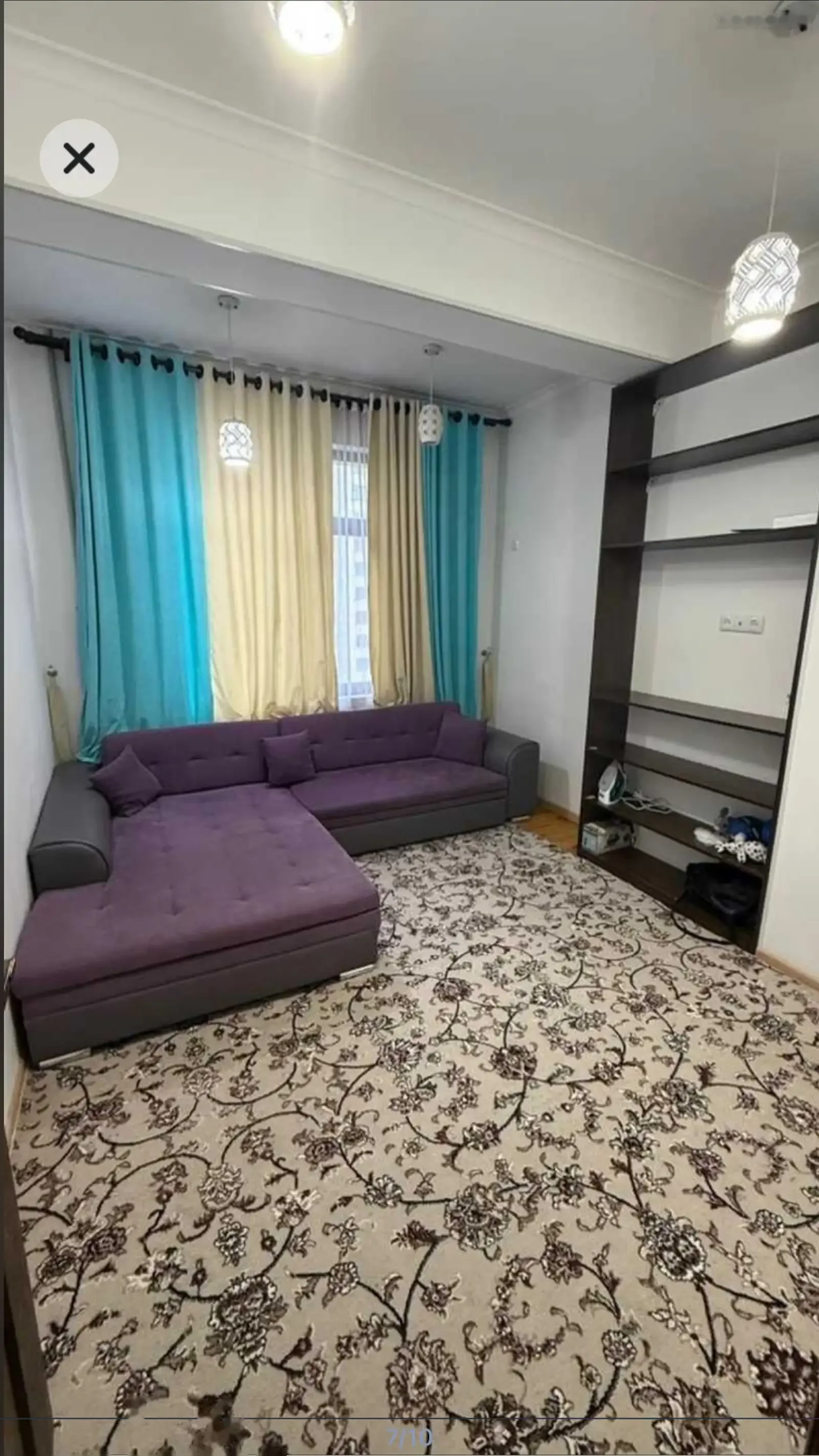 2-комн. квартира, 9 этаж, 50м², Овир