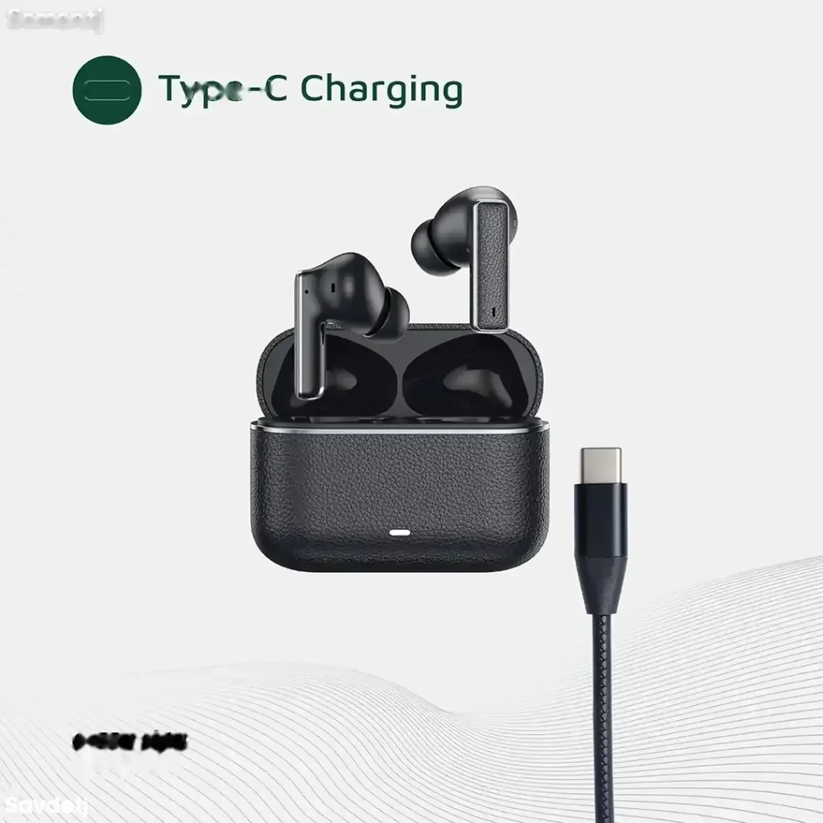 Беспроводные наушники Green Lion River True Wireless Earbuds черный