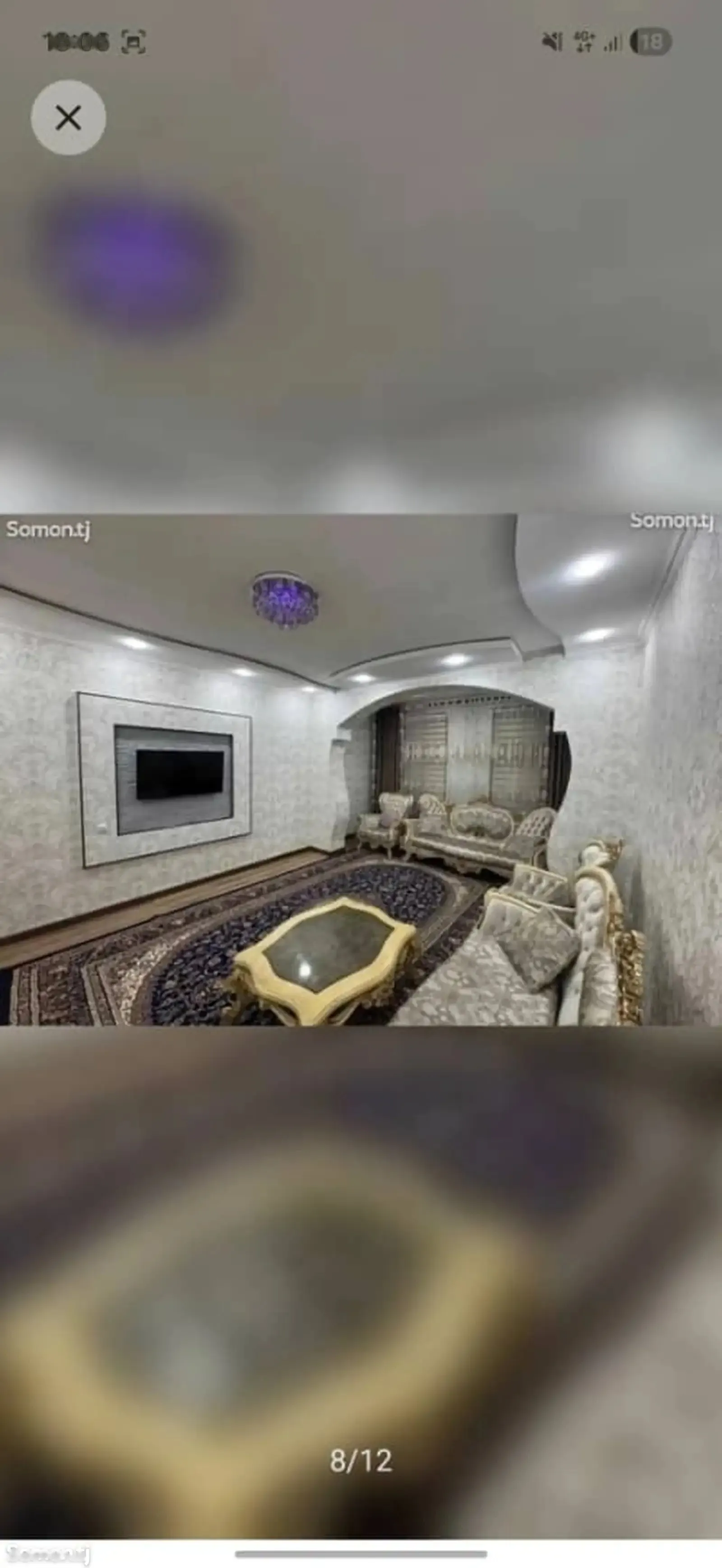 2-комн. квартира, 10 этаж, 75м², танка доми Арванд