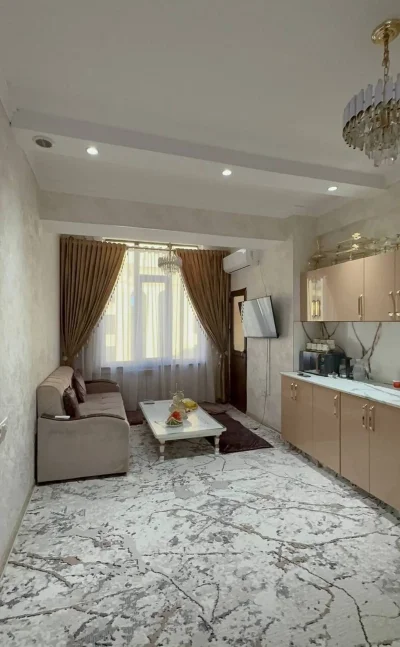 2-комн. квартира, 15 этаж, 53 м², н.Шохмансур, Созидание
