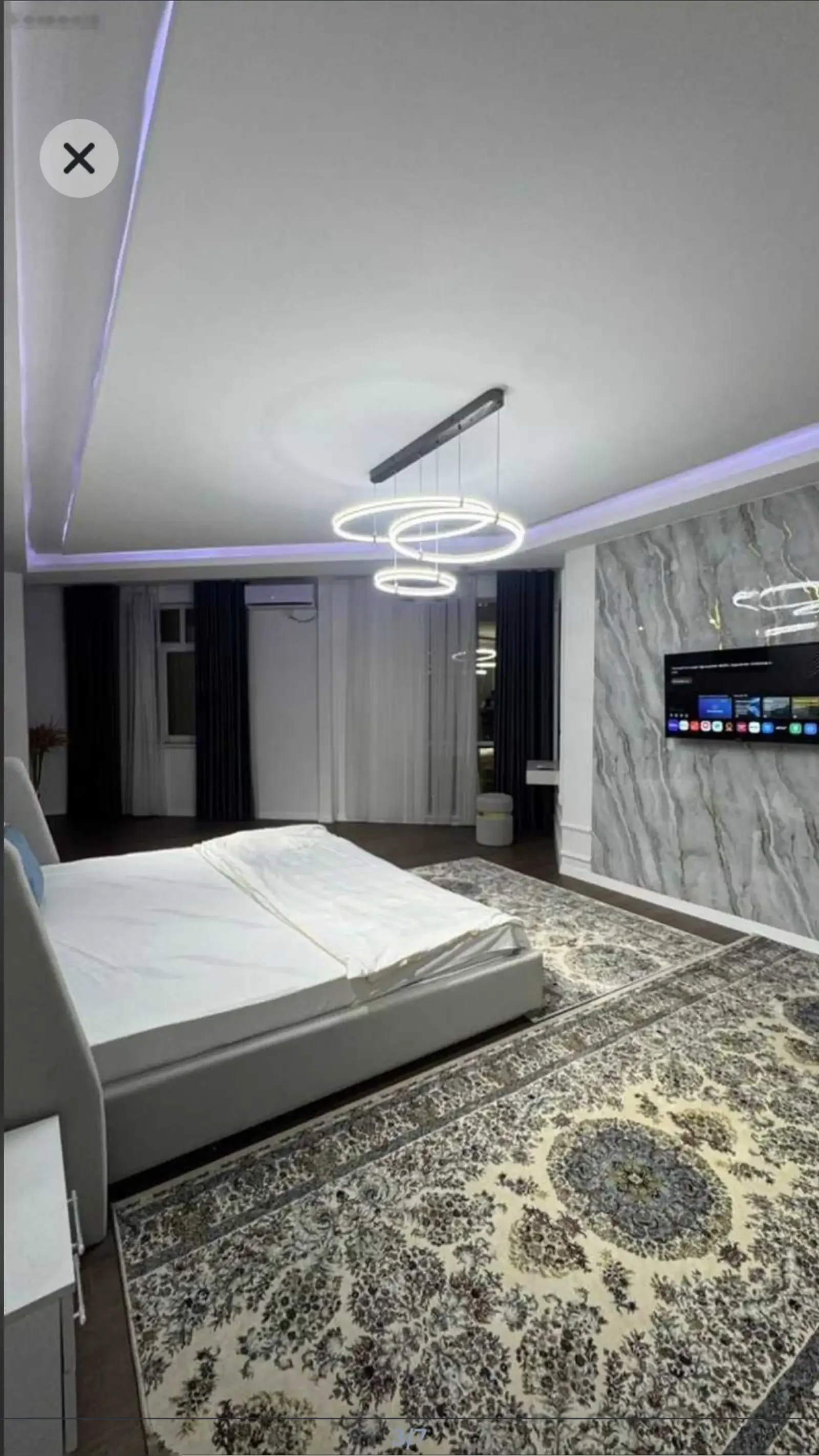 3-комн. квартира, 14 этаж, 91м², Мардон