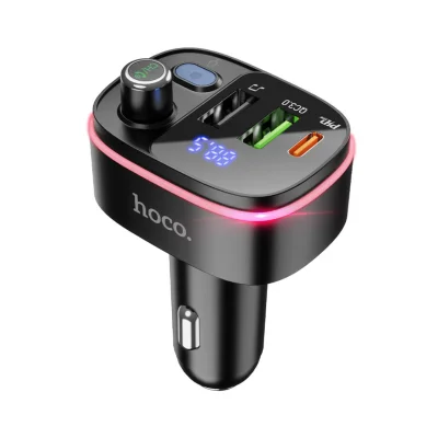 Автомобильный FM модулятор Bluetooth Hoco E62
