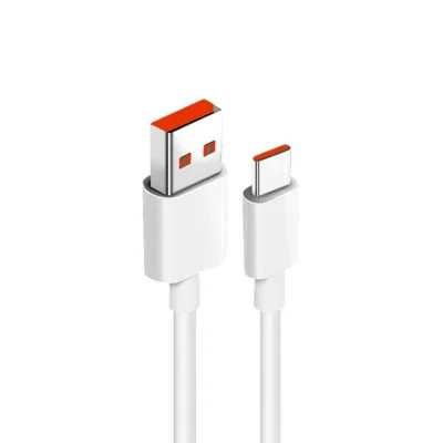 Кабель Xiaomi 6A USB на Type-C 1m белый