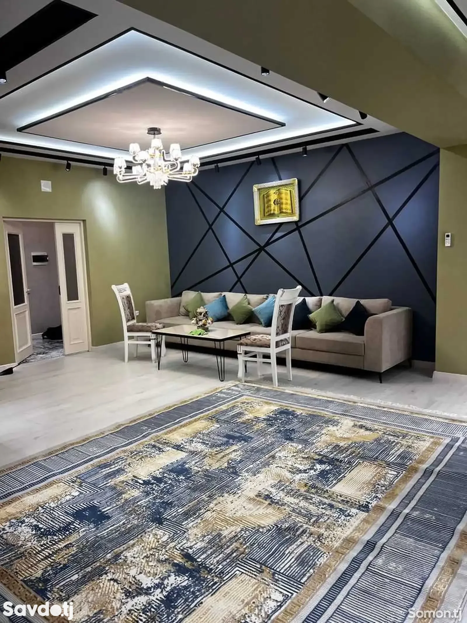 3-к квартира, 15 этаж, 90 м², Шохмансур