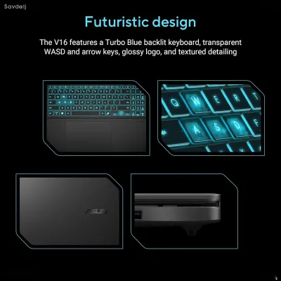 Игровой ноутбук ASUS V16 V3607VJ Core 7 16ГБ 512ГБ SSD RTX 3050 144Hz Windows 11
