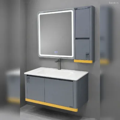 Комплект мебели для ванной комнаты 80 / 40 см.