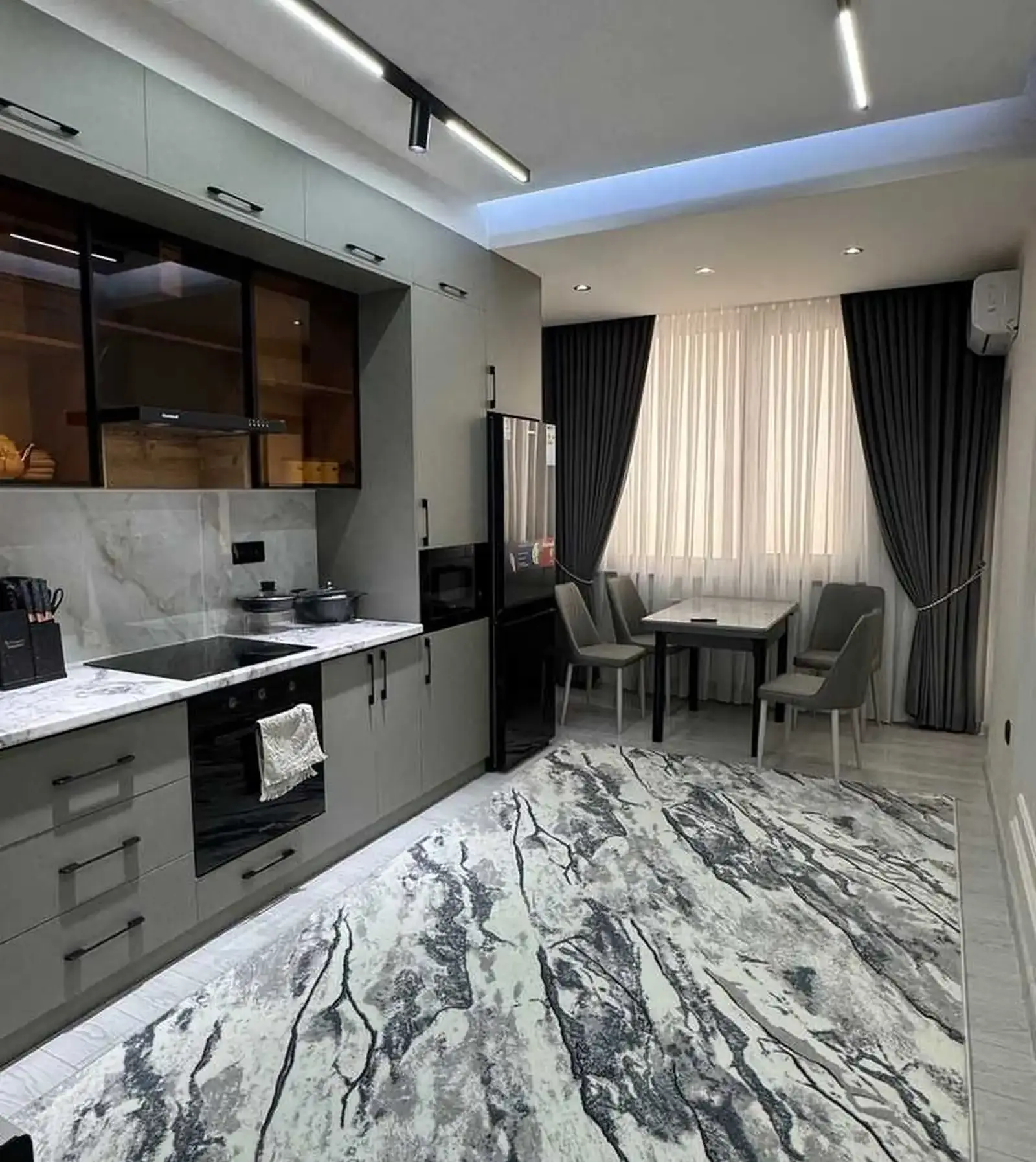 1-комн. квартира, 4 этаж, 56 м², Бӯстон сити Садбарг чулочка