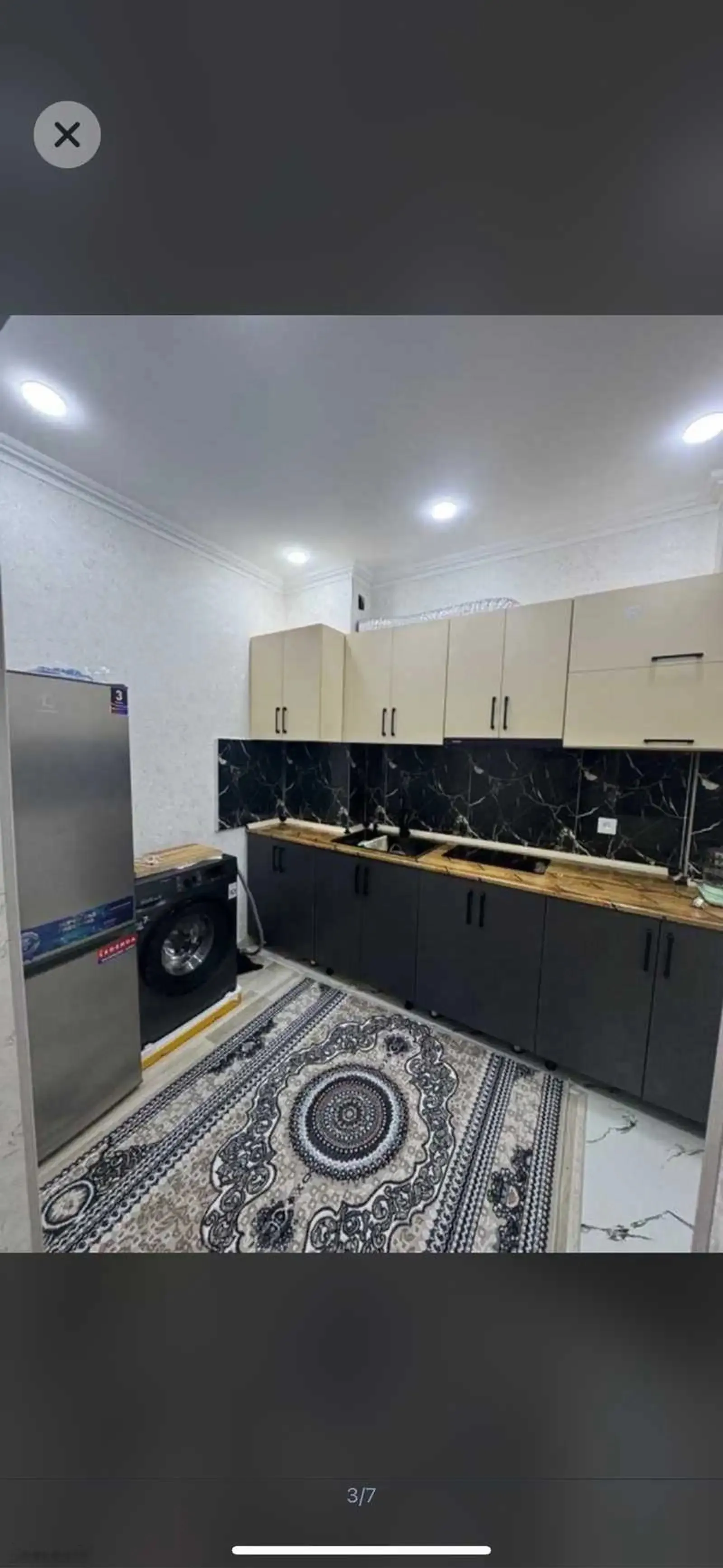 2-комн. квартира, 3 этаж, 54м²,  бозорчаи зарафшон