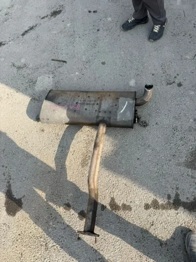 Глушитель на Hyundai