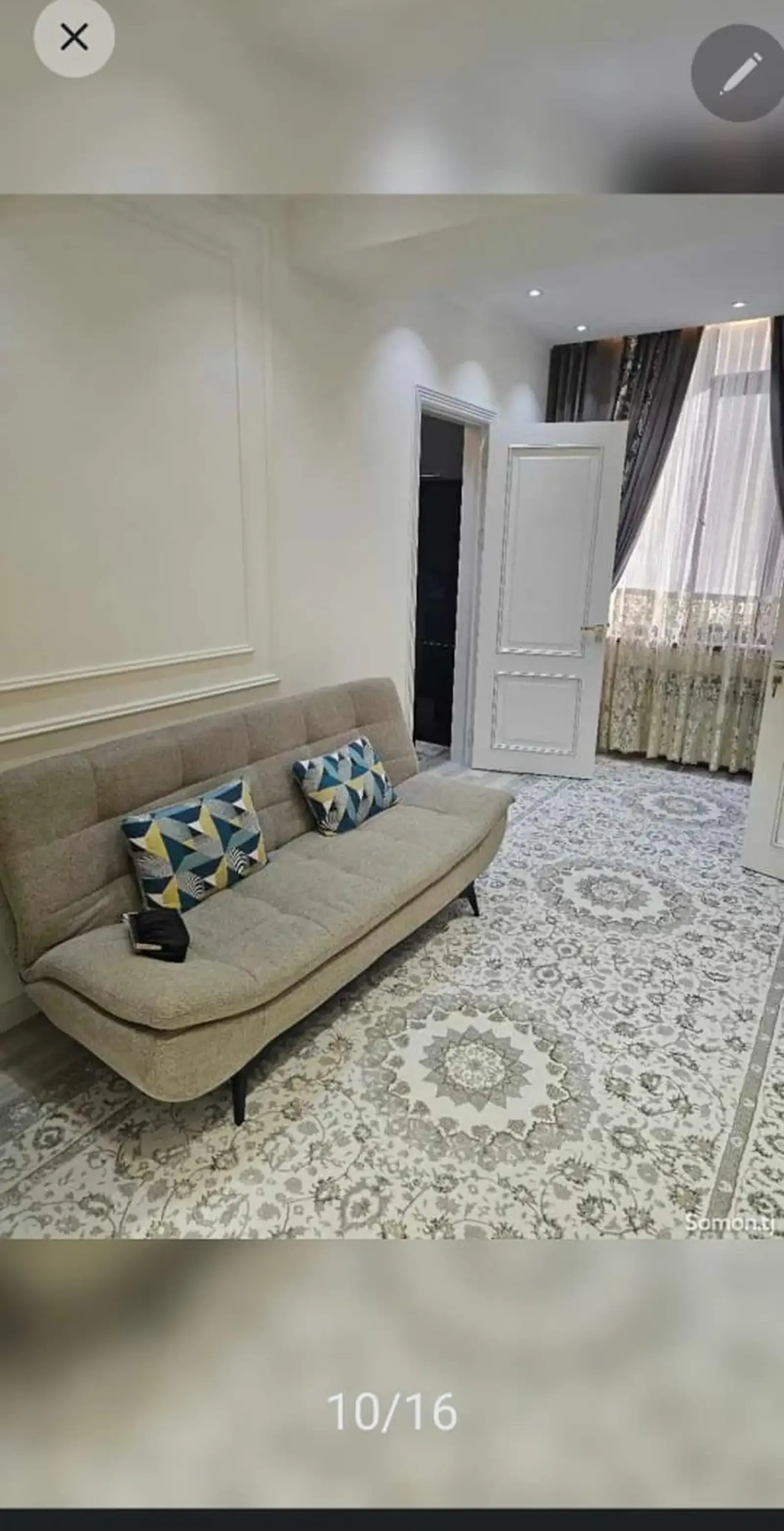 5-комн. квартира, 11 этаж, 155м², Гостиница Хилтон