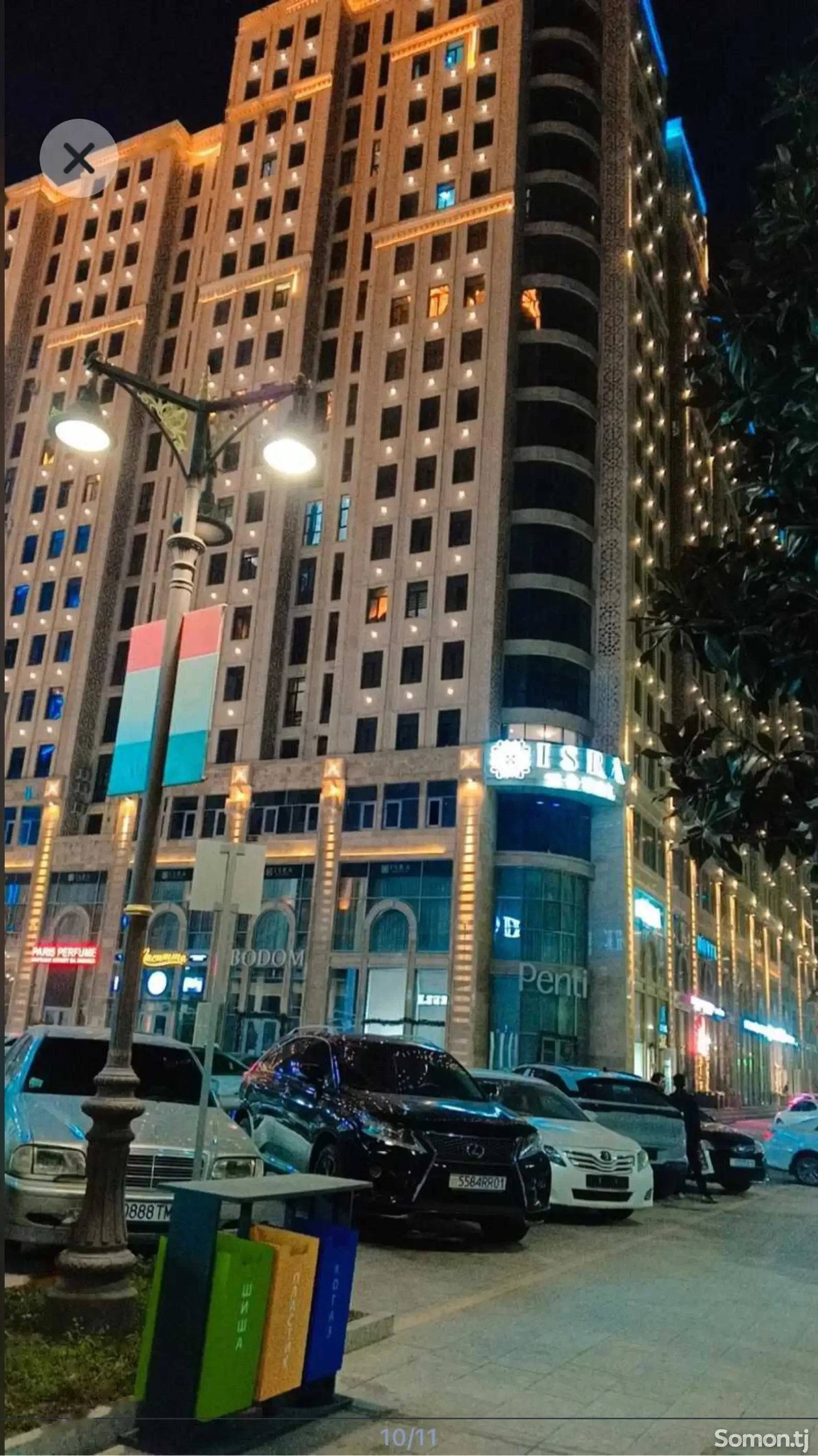2-комн. квартира, 7 этаж, 55м², напротив Хилтон, дом Исра