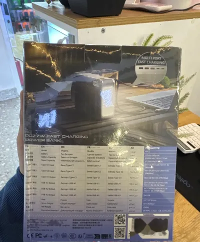 Внешний аккумулятор REMAX FP-5 60000 мАч PD27W со светодиодной подсветкой