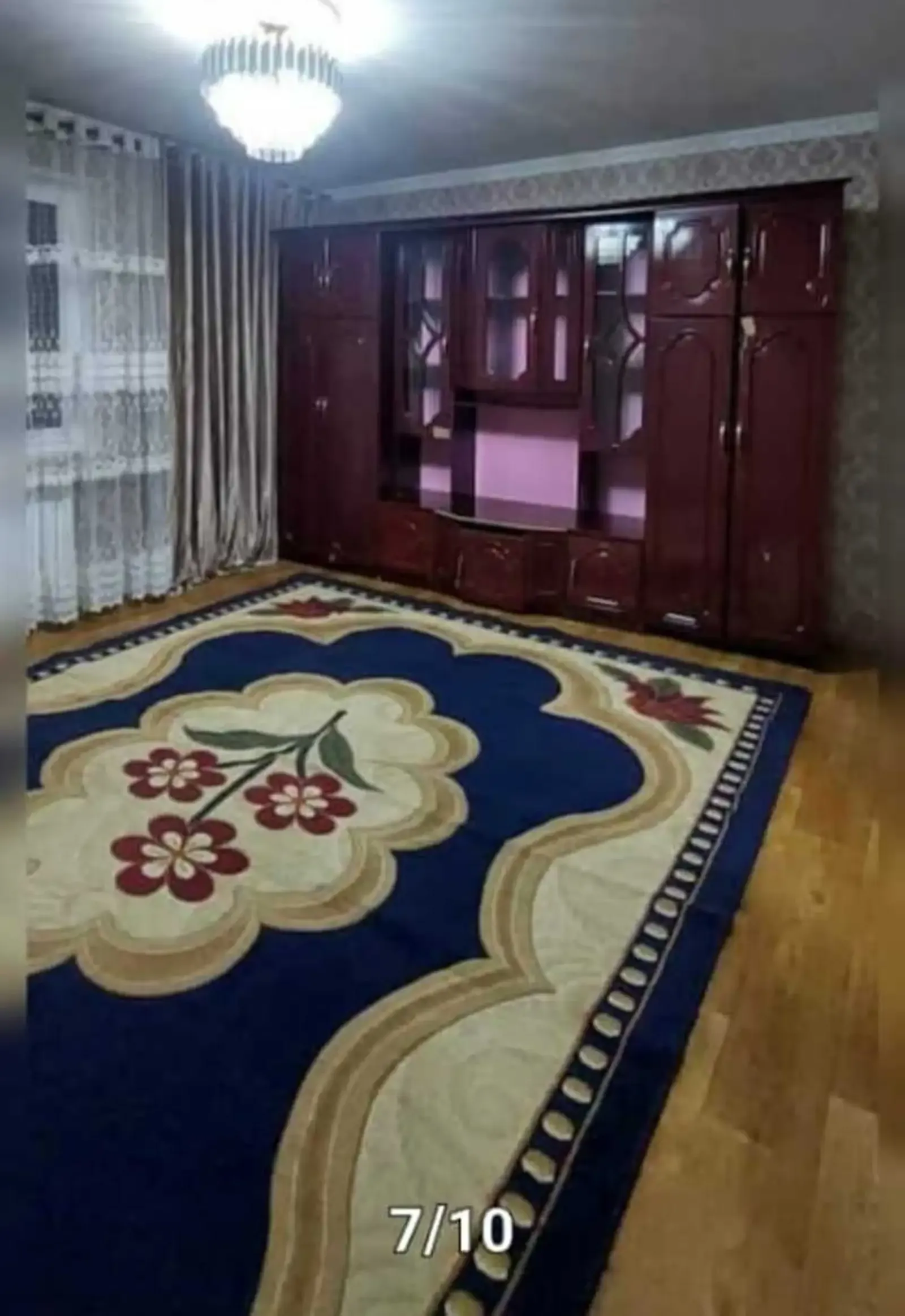 3-комн. квартира, 3 этаж, 60м², Фирдавси