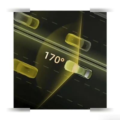 Видеорегистратор Black Box с двумя камерами и датчиком удара