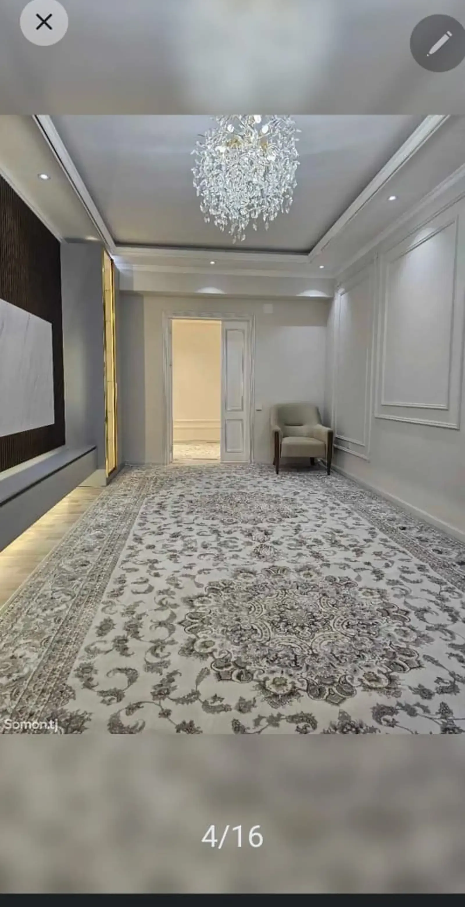 5-комн. квартира, 11 этаж, 155м², Гостиница Хилтон