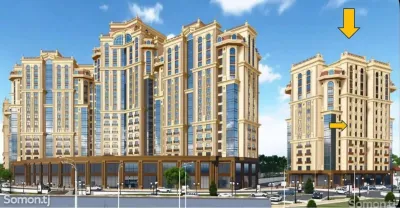 1-комн. квартира, 14 этаж, 50 м², 82мкр,Мараканд Палас