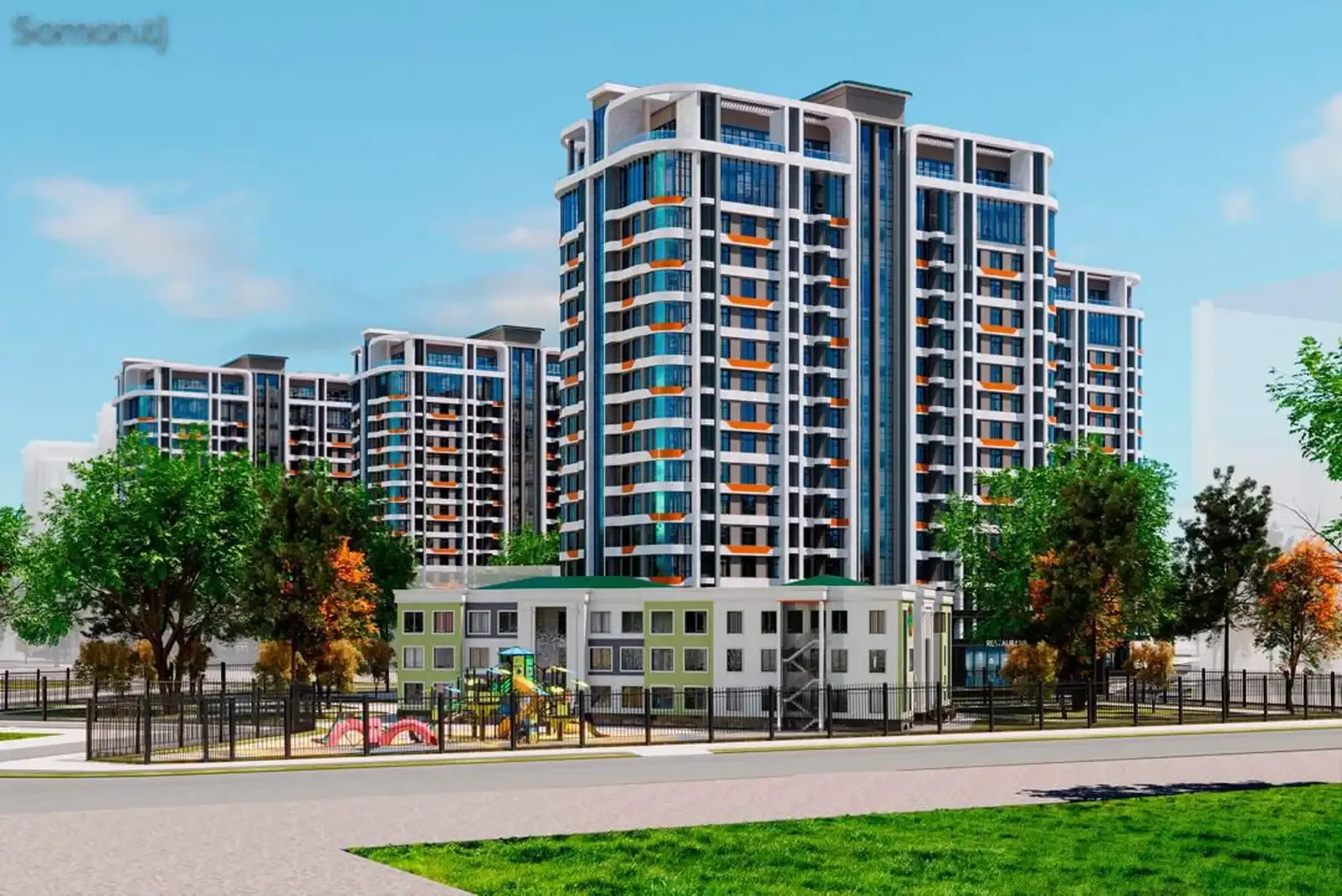 2-комн. квартира, 15 этаж, 85 м², Славянский, сзади роддома № 1