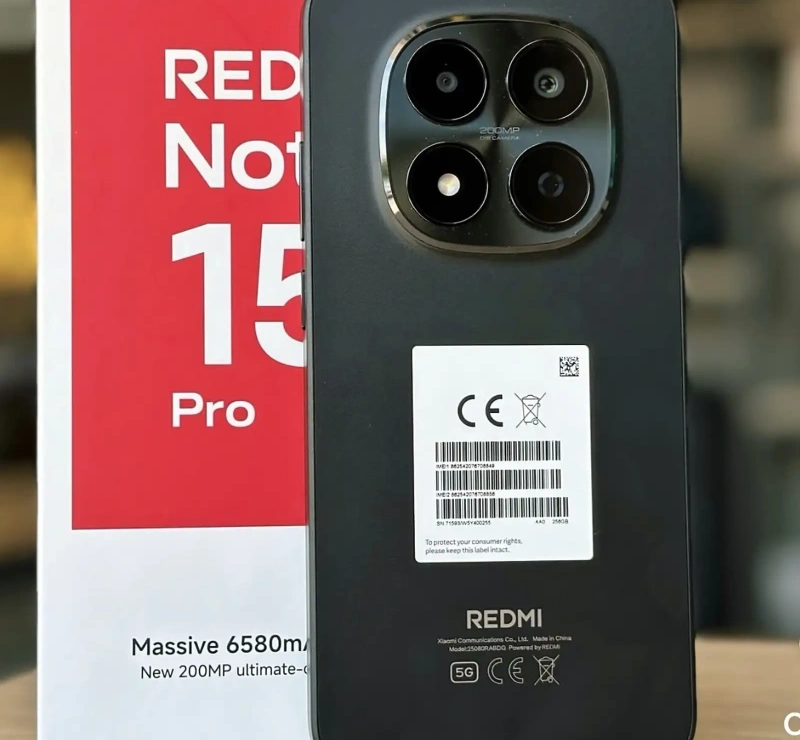 Xiaomi Redmi Note 15Pro 5G 8+4/512Gb 6500мач