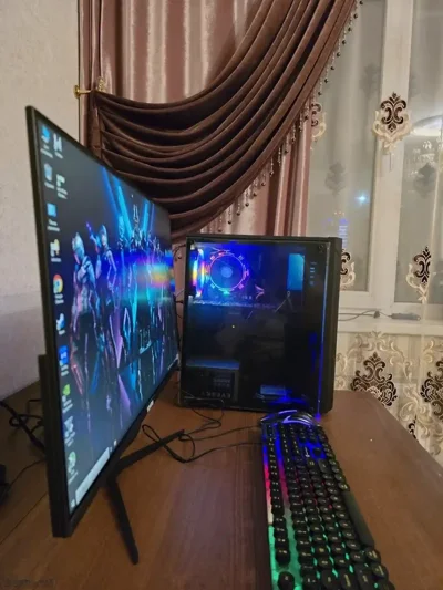 Игровой компьютер Core i7 3770/16Gb Ram/Rx 580 8Gb/120Gb Nvme M2/Hdd 1Tb