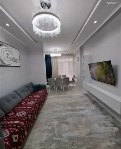 2-комн. квартира, 12 этаж, 68м², Шохмансур