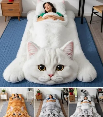 Кровать кошка на заказ