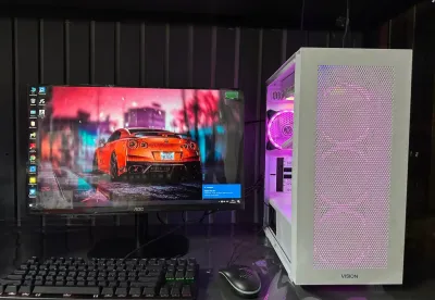 Персональный компьютер Core I7 3770S / OZU 16G / NVMe 128G / HDD 500G / 24 DAHUA