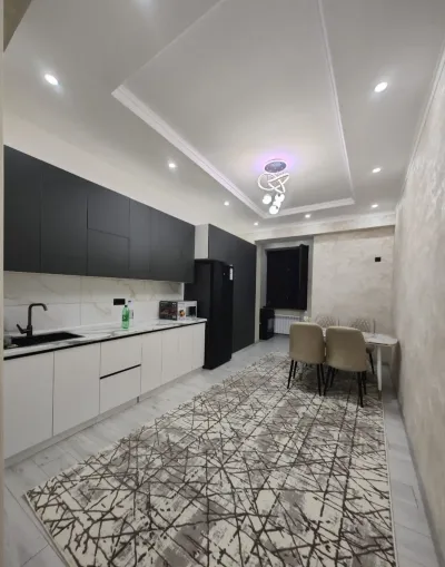 2-комн. квартира, 24 этаж, 90м², Сомони