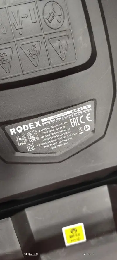 Газонокосилка Rodex