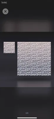 Гипсовая 3D панель