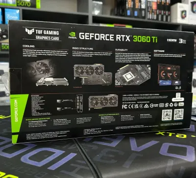 Видеокарта ASUS TUF Gaming GeForce RTX 3060 Ti 8GB